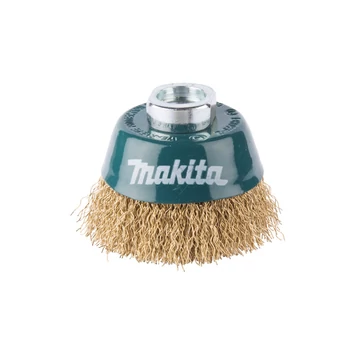 Makita Hullámos drótk. csésze 60mm M14 sárgaréz