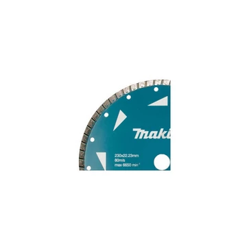 Makita 230mm gyémánttárcsa TURBO LONG-LIFE