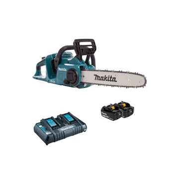 Makita DUC353PG2 2x18V LXT Li-ion BL láncfűrész 35cm, 3/8, 1,1mm 2x6,0Ah + DT