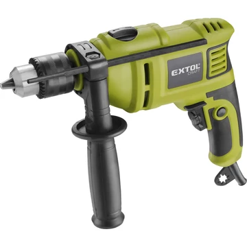 Extol Craft ütvefúrógép 750W; kulcsos tokmány, max. 13mm, 0-3000 ford/perc, papírdoboz