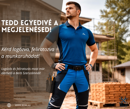 Logozás, feliratozás a Berb Szerszámnál