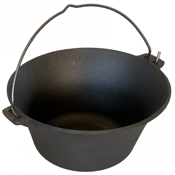 Öntvény gulyás bogrács 10,8 L