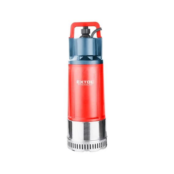 Extol Premium búvárszivattyú tiszta vízhez, nyomás szenzorral, 1200W, szállító teljesítmény: 6m3/h, max. száll. 40 m