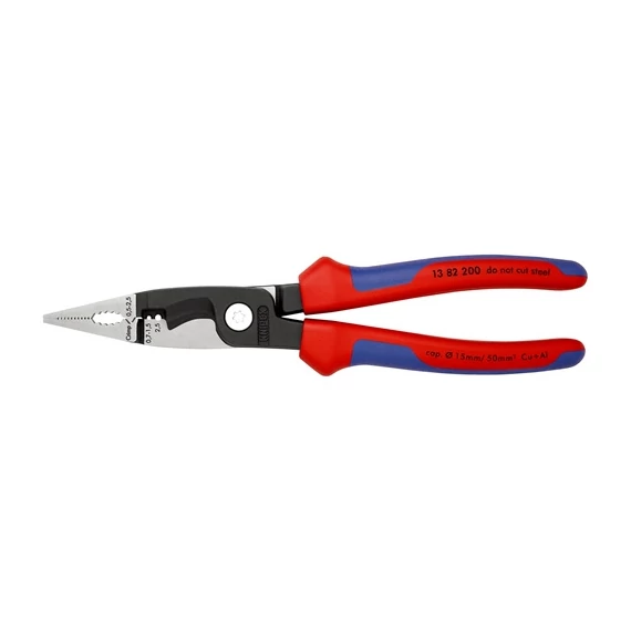 Knipex elekronikai installációs fogó 200mm (bliszter)