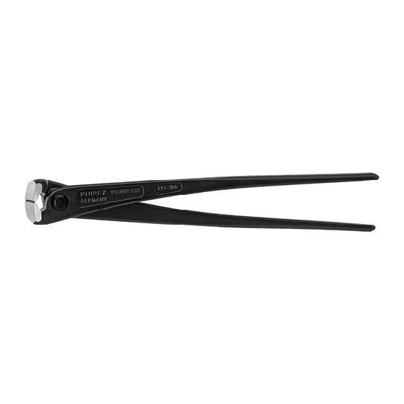 Knipex erőkímélő betonszerelő (rabitz) fogó feketére foszfátozott 300mm