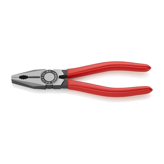 Knipex Kombinált fogó feketére foszfátozott 180 mm