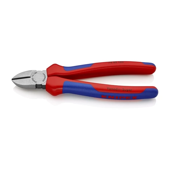 Knipex oldalcsípő fogó gumírozott nyéllel 180mm