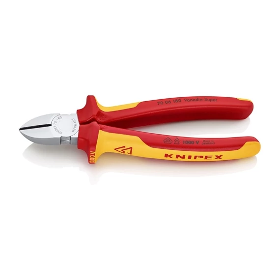 Knipex VDE oldalcsípő fogó 180mm