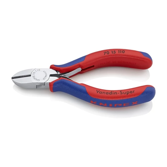 Knipex Oldalcsípőfogó krómozott 110 mm