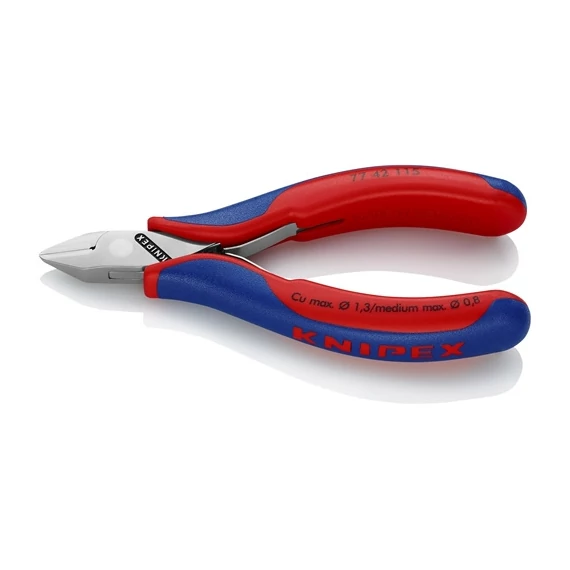 Knipex Elektronikai oldalcsípő fogó 115 mm
