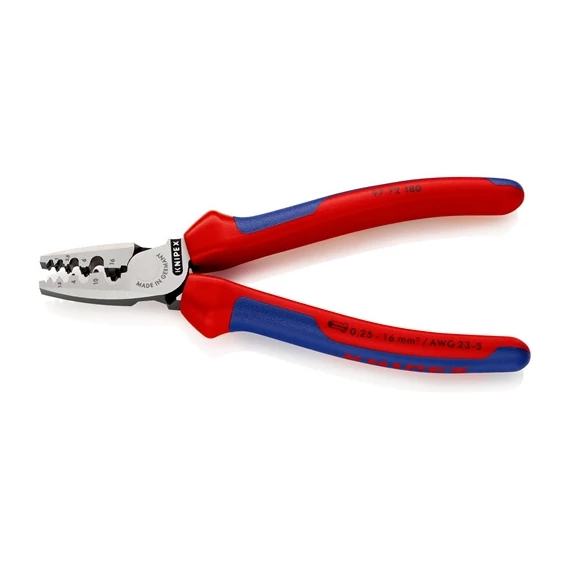 Knipex érvéghüvely fogó 180mm