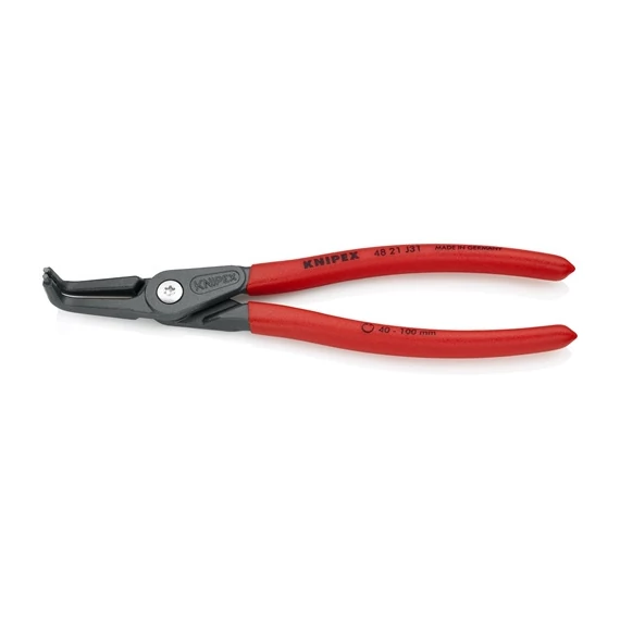 Knipex Precíziós seeger-fogó Furatokban lévő belső szürkére foszfátozott 210 mm