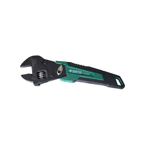 Sata állítható villáskulcs racsnis 8"