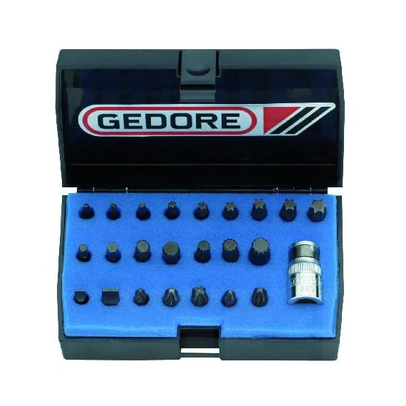 Gedore bitkészlet 1/4'' 24 részes (620-024)