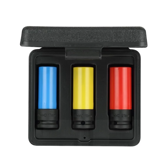 GedoreRed erősített dugókulcs készlet 1/2'' 3 részes R63043003