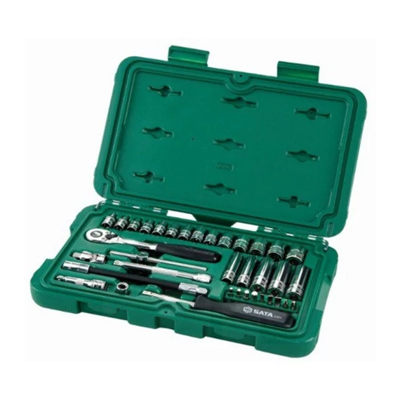 Sata dugókulcs készlet 1/4" 36 részes