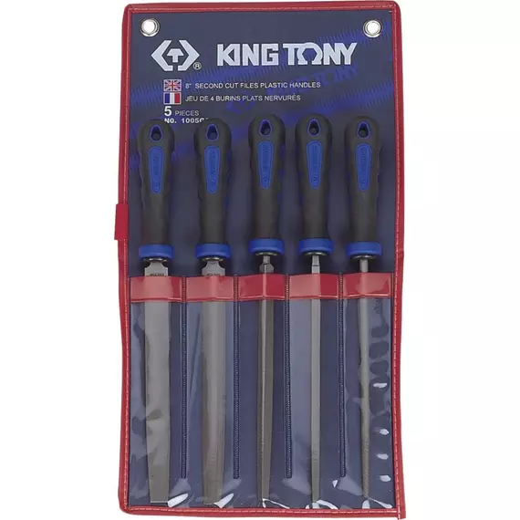 King Tony 5 Részes Reszelő Készlet 200mm