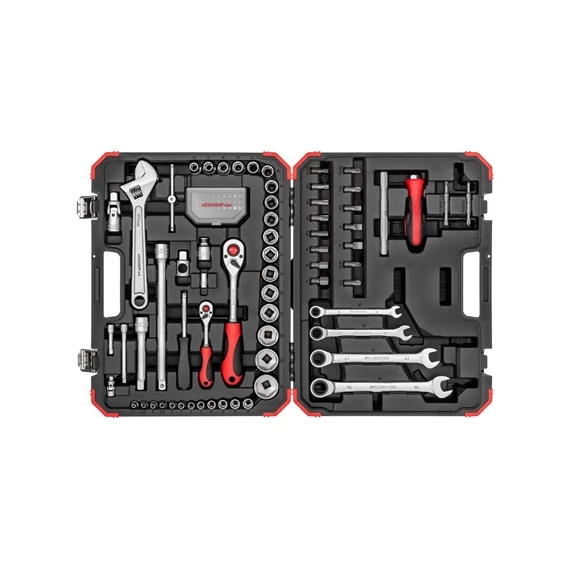 GedoreRed dugókulcs készlet 1/4''-1/2'' 97 részes R46003097
