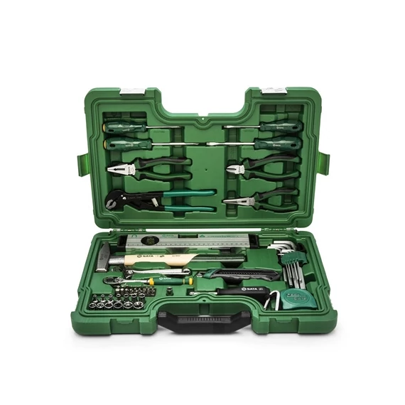 SATA szerszámkészlet kofferban 1/4" 56 részes