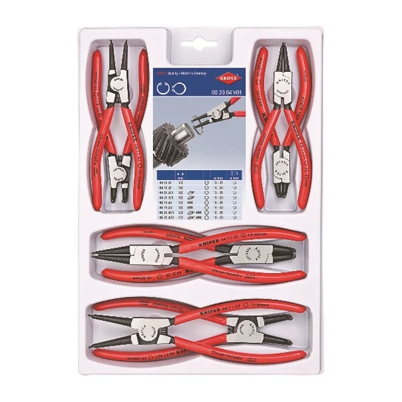 Knipex seeger-fogókészlet 8 részes