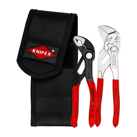 Knipex mini vízpumpafogókészlet 2 részes, övtáskában
