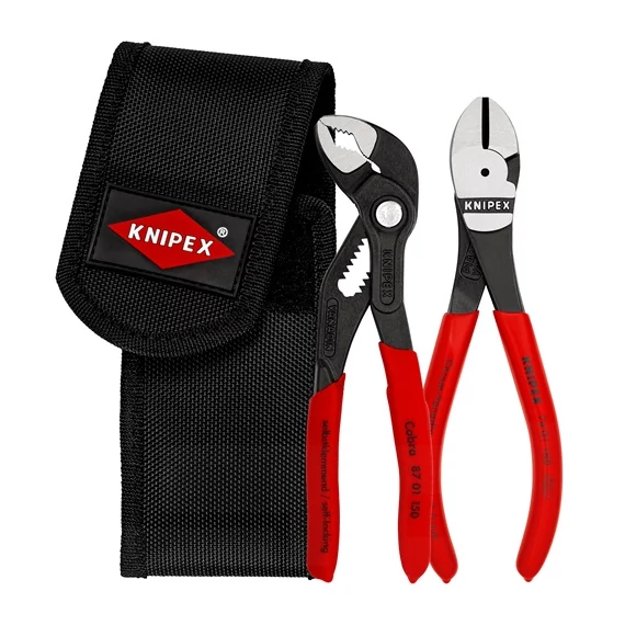 Knipex mini fogókészlet 2 részes, övtáskában 