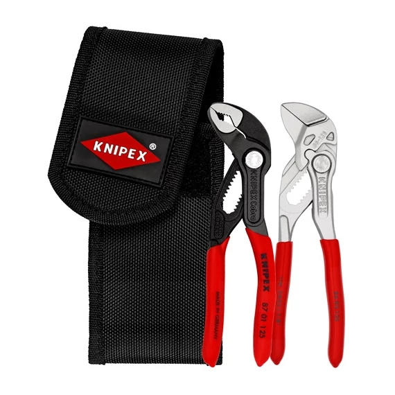 Knipex mini vízpumpafogókészlet 2 részes, övtáskában