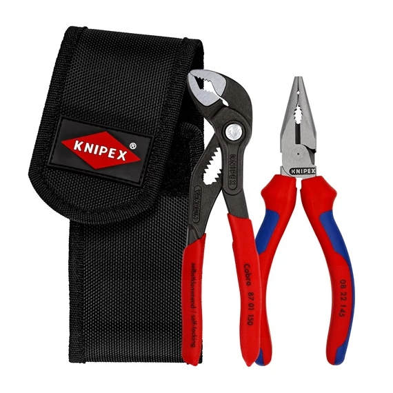 Knipex mini fogókészlet 2 részes, övtáskában