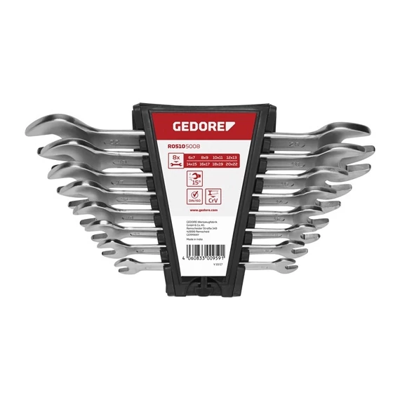 GedoreRed villáskulcs készlet 6-22 mm 8 részes R05105008