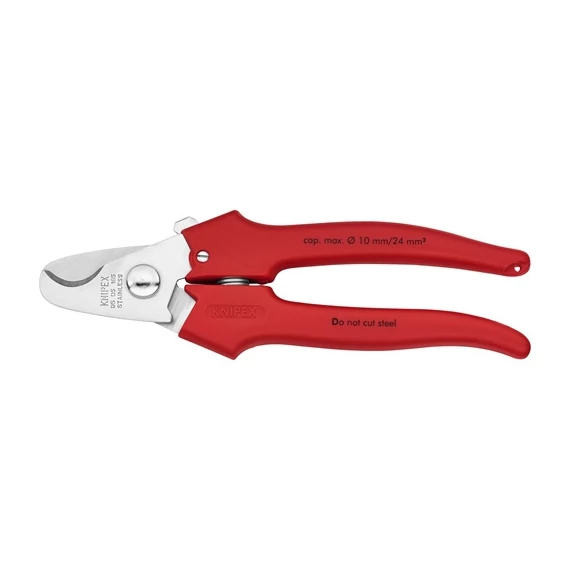 Knipex Kábelolló fröccsöntött műanyag markolat 165 mm