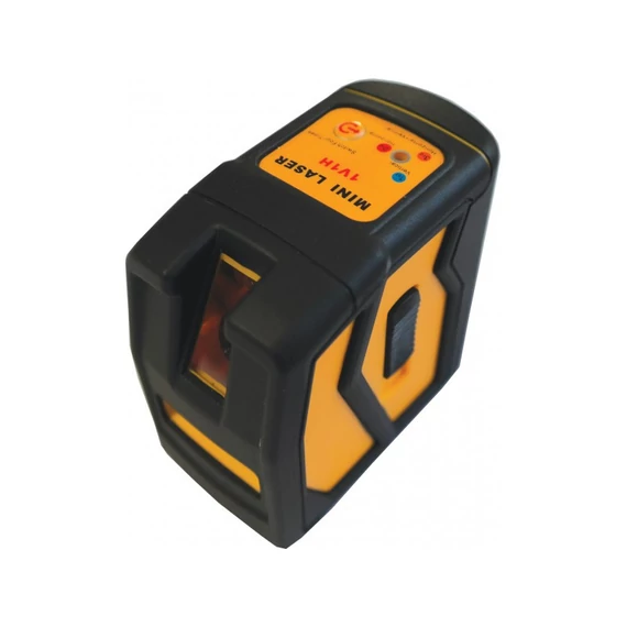 Bautool Önbeálló kereszt és vonal lézer piros  (MINI LASER)