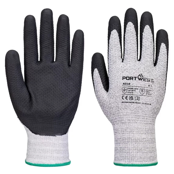 Portwest Grip 13 nitril gyémánt kötött kesztyű (12 pár)