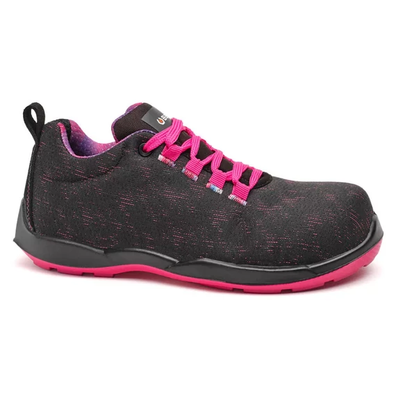 BASE B0677C Violet S3 SRC női munkavédelmi félcipő
