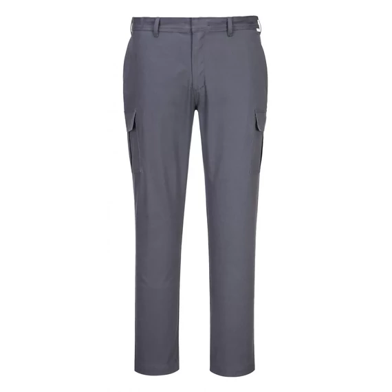 Portwest S231 Stretch Slim Combat nadrág szürke