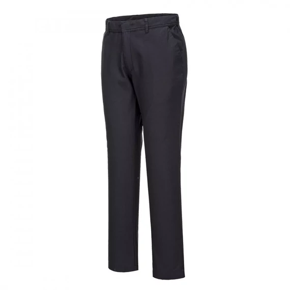 Portwest S232 Stretch Slim Chino nadrág fekete