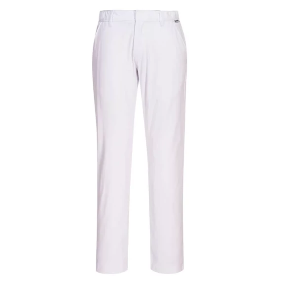 Portwest S232 Stretch Slim Chino nadrág fehér