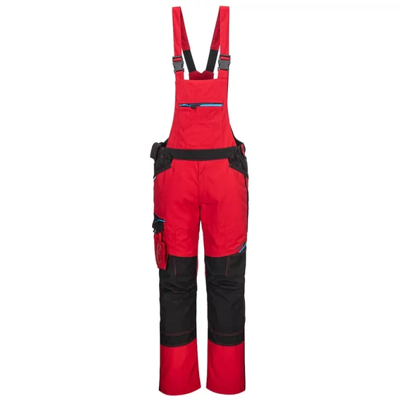 Portwest T704 WX3 kantáros nadrág piros