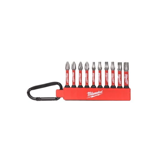 Milwaukee bit készlet 10db karabineres 4932492939