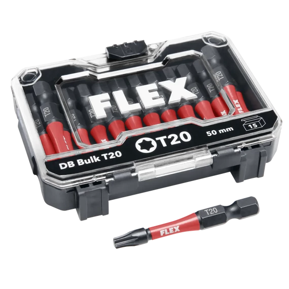 FLEX DB Bulk T20 25 db-os Bit szett - Berb Szerszám
