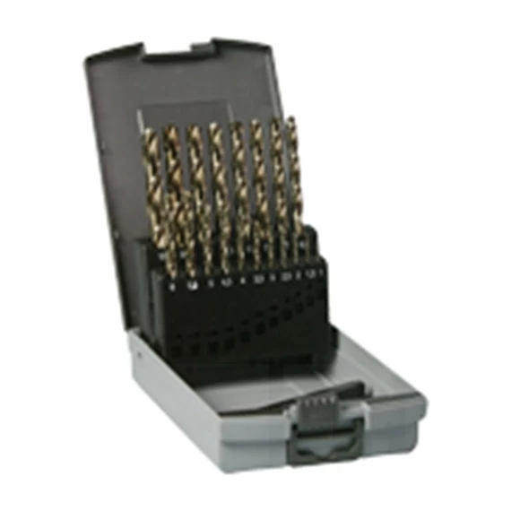 Hikoki fúrószár készlet 1.0-10.0x0.5mm 19 részes HSSE Co5