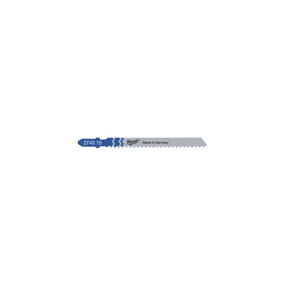 Milwaukee szúrófűrészlap t127d 75/3 5db/cs 4932274315