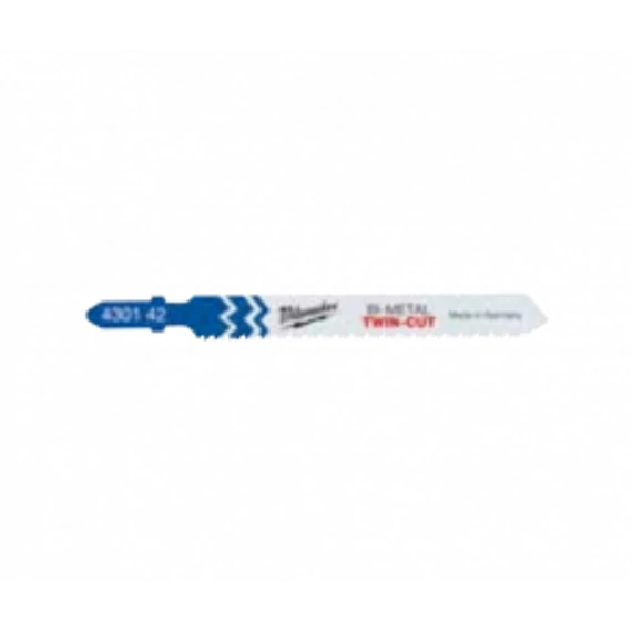 Milwaukee szúrófűrészlap t123xf 91x2,5/1,8mm 5db/cs 4932430142