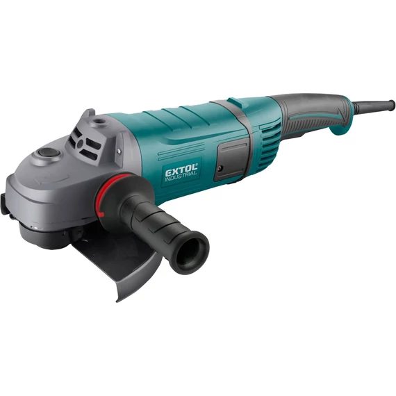 Extol Industrial sarokcsiszológép; 230 mm; 2600W; lágy indítás; terhelésnél konstans fordulatszám; papírdoboz