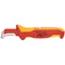 Knipex Kábelcsupaszító kés csúszósaruval VDE 180 mm
