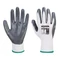 Portwest A310 Nylon nitril tenyérmártott kesztyű fehér