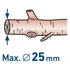 Kép 10/12 - Extol Craft akkus metszőolló, Power Share, 20V, kefementes motor, 1db 2000 mAh Li-ion akku + 1 db töltő