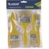 Kép 2/2 - Extol Craft ecset készlet, 5db, fanyelű; 0,5",1",1,5",2",2,5", vastagság: 1cm