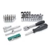 Kép 2/3 - SATA dugókulcs készlet 1/4" 3.5-14mm 52 részes