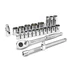 Kép 2/5 - SATA dugókulcs készlet 1/2" 10-34mm 23 részes