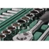 Kép 2/5 - SATA dugókulcs készlet 1/4"-1/2" 88 részes